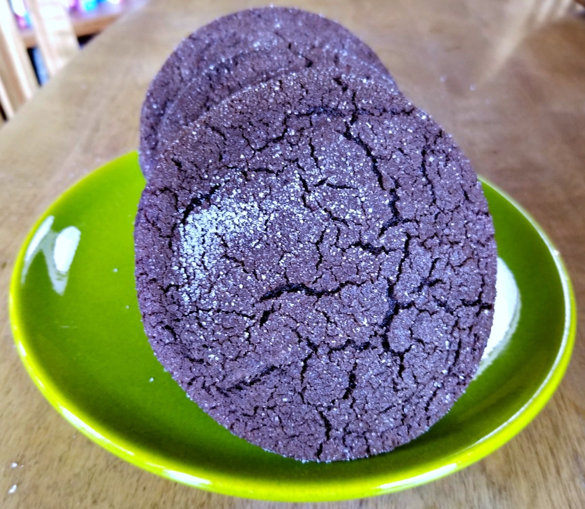 chocolate sugar cookies