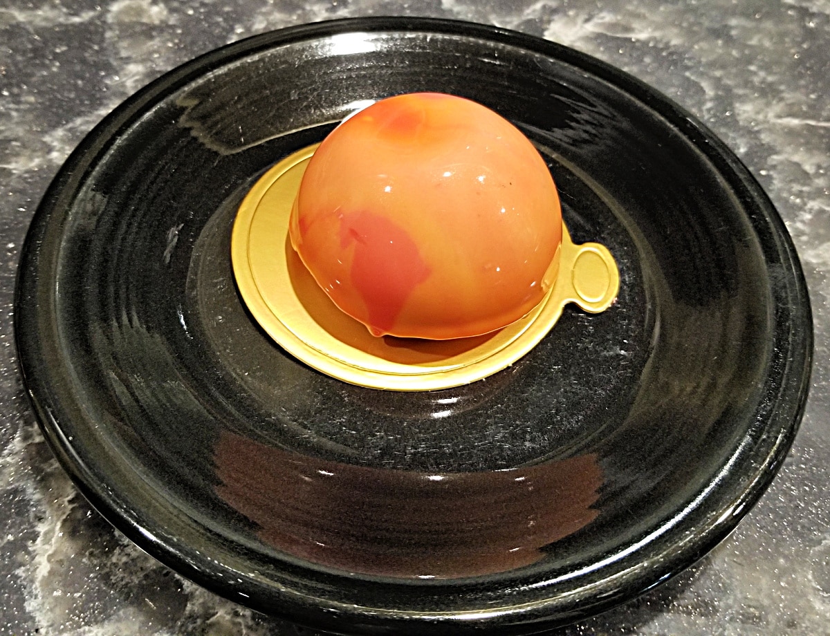 lemon raspberry entremet