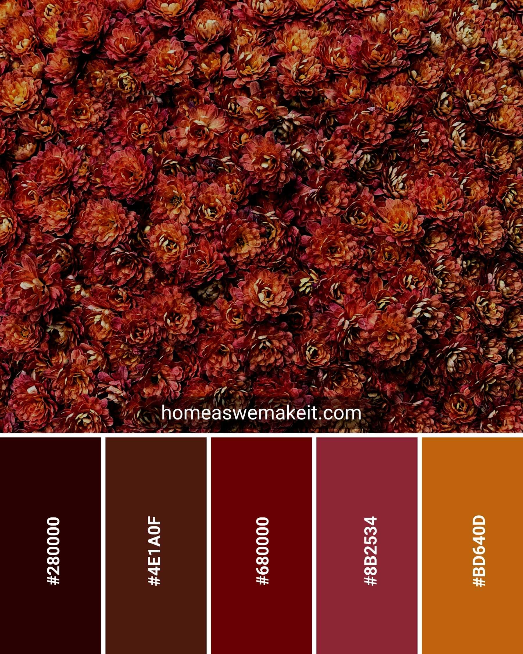 dark fall color palette