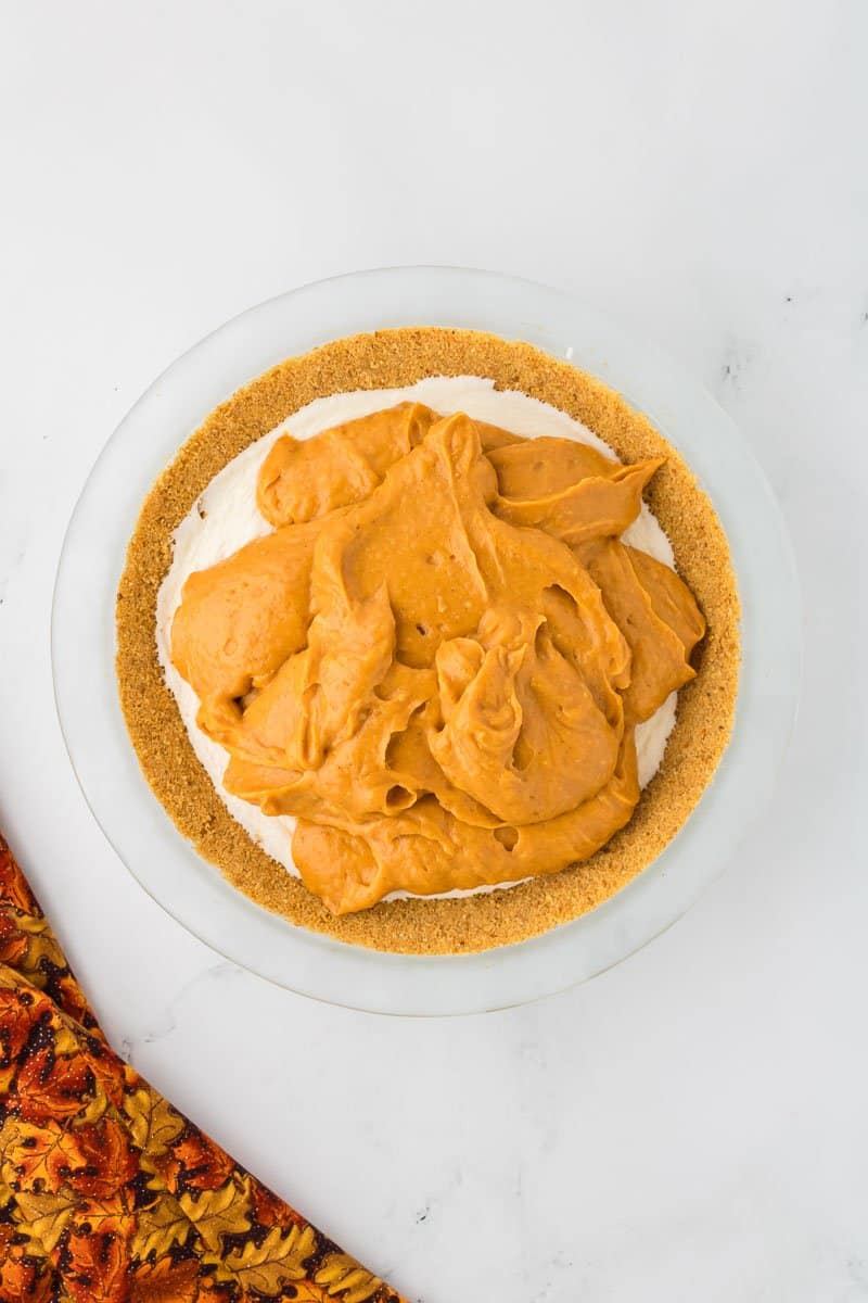 how to make double layer pumpkin pie