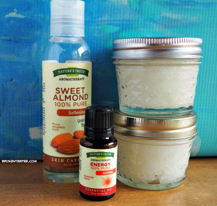 Homemade Sugar Scrub, Essential Oil, Nature's Truth, #StimulateTheSenses, #CollectiveBias, #AD