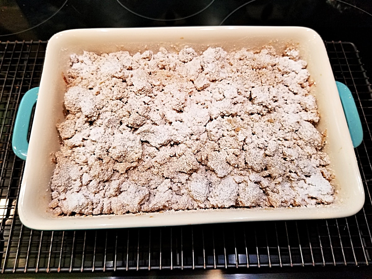 speculaas crumb cake