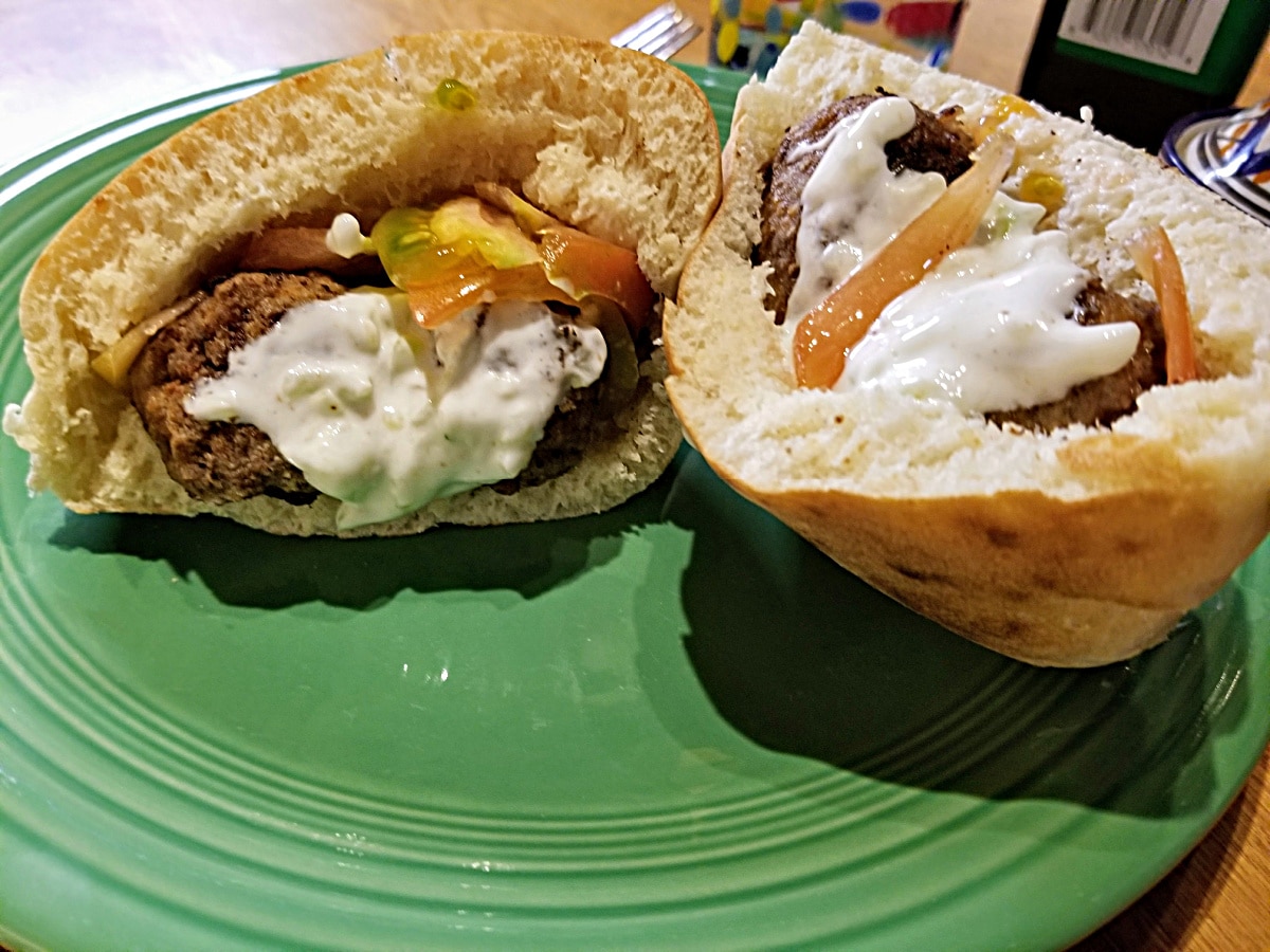Greek Style Pork Tacos from Super Easy Taco Cookbook by Adriana Martin