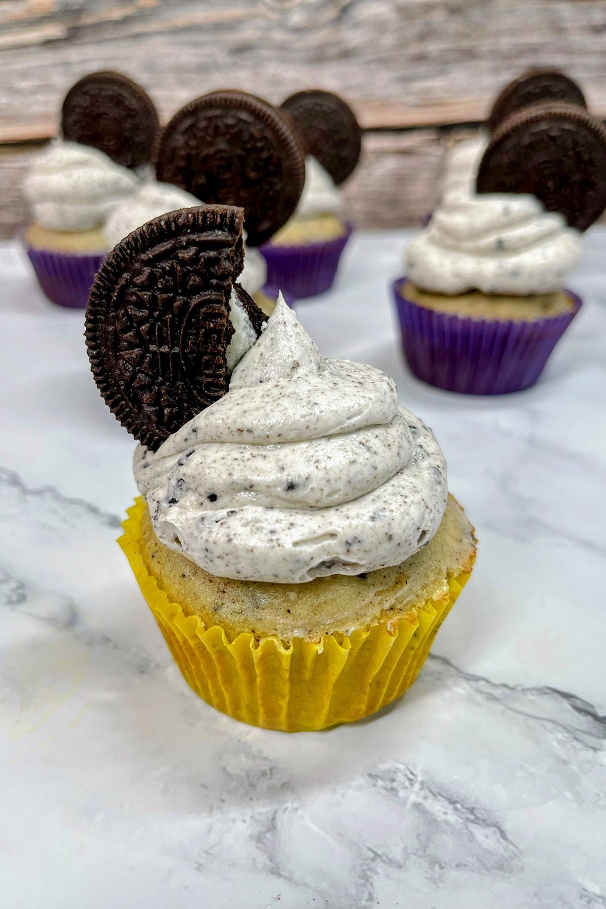 homemade oreo cupcakes with buttercream frosting recipe
