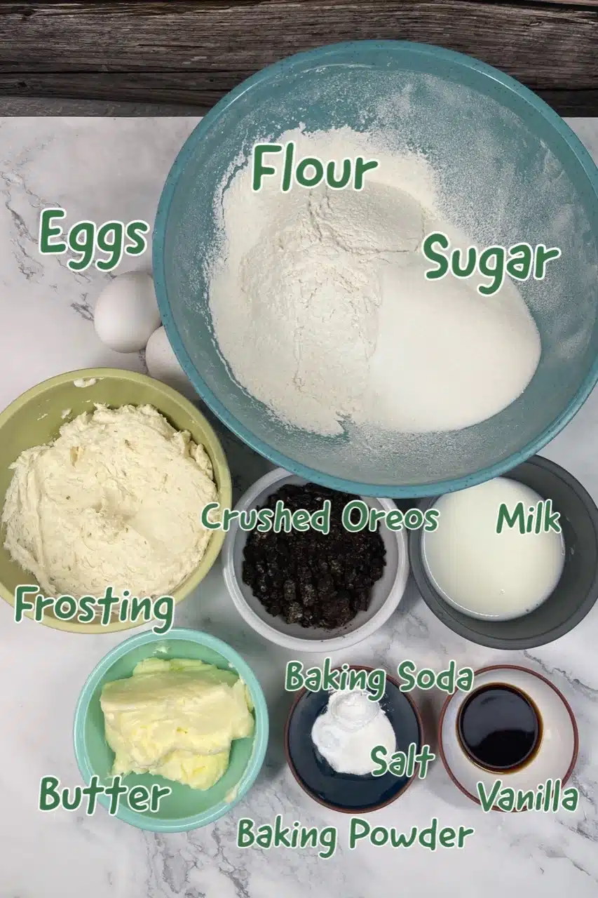 homemade oreo cupcakes with buttercream frosting recipe