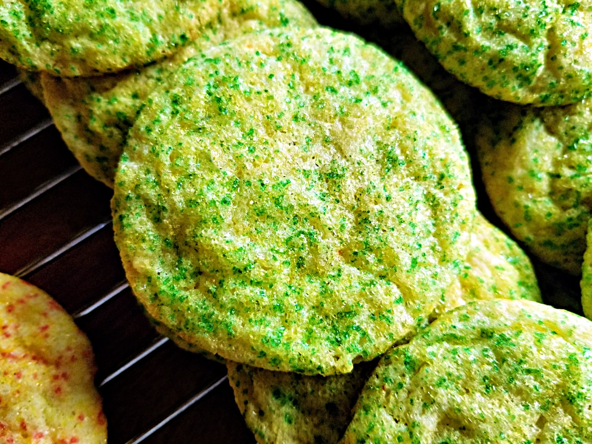 lime sugar cookies