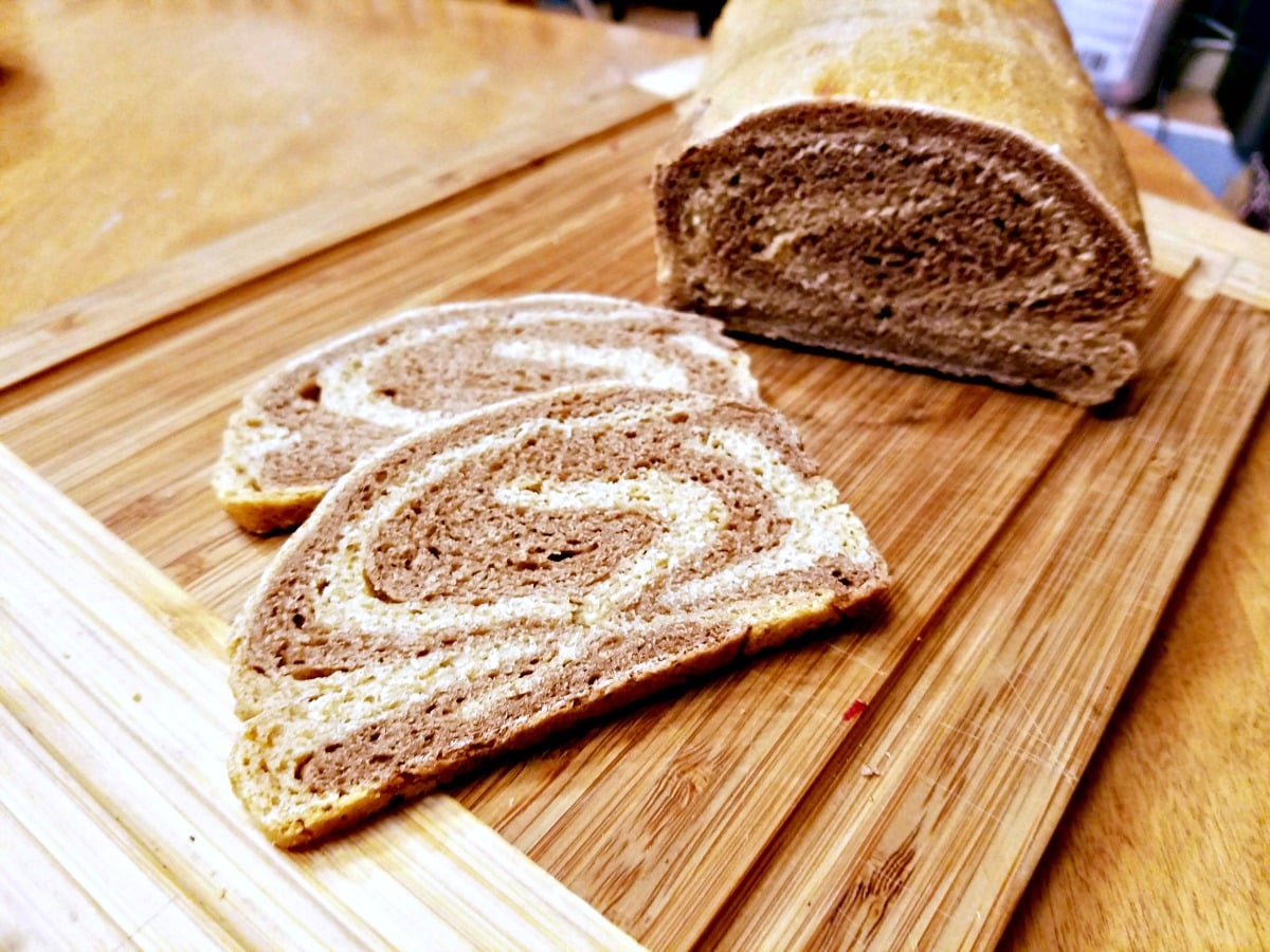 marbled rye, rye bread