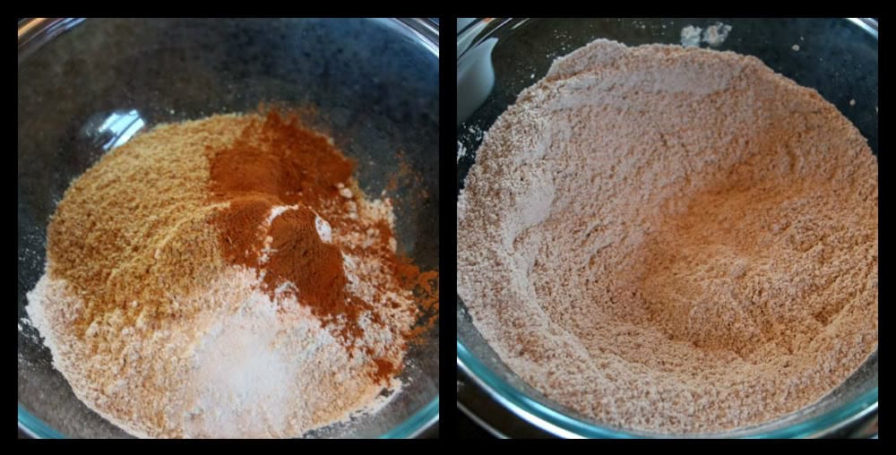 dry ingredients for s'mores