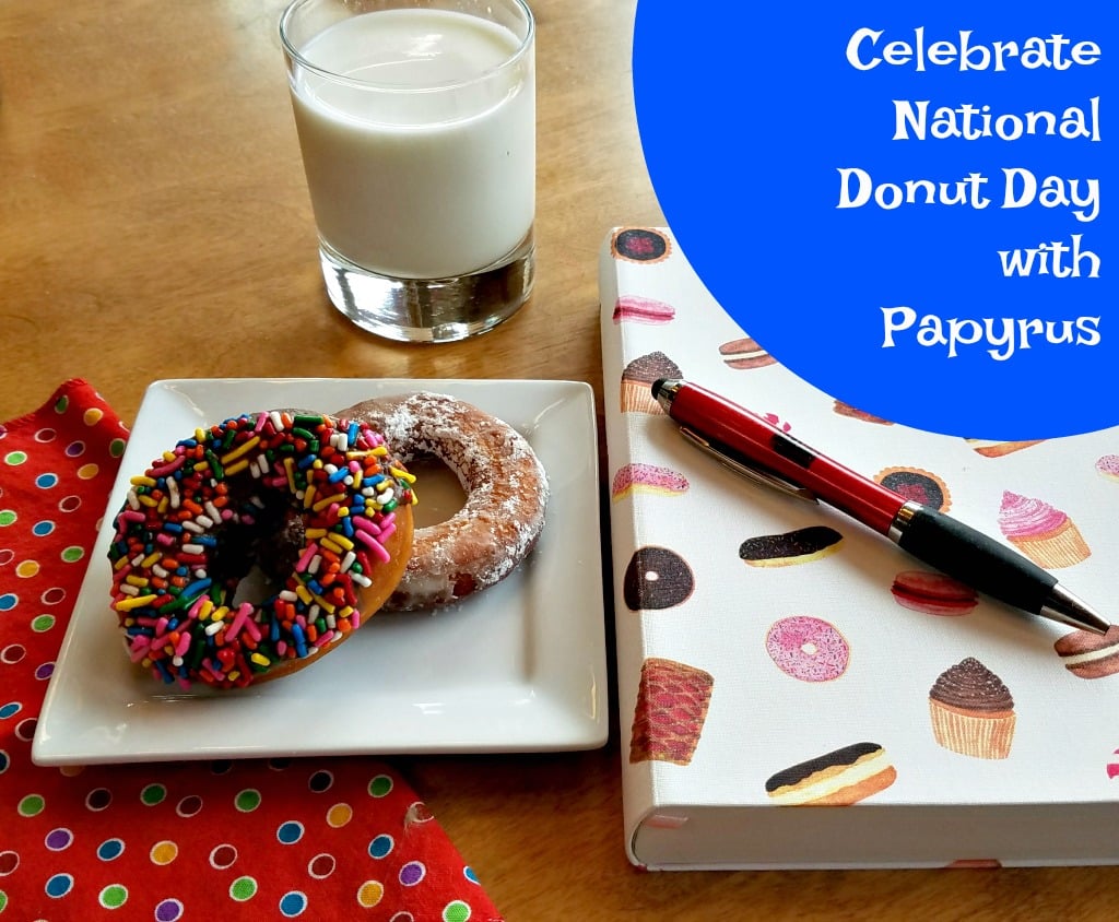 National Donut Day, Amish Donut Recipe, Papyrus, AD