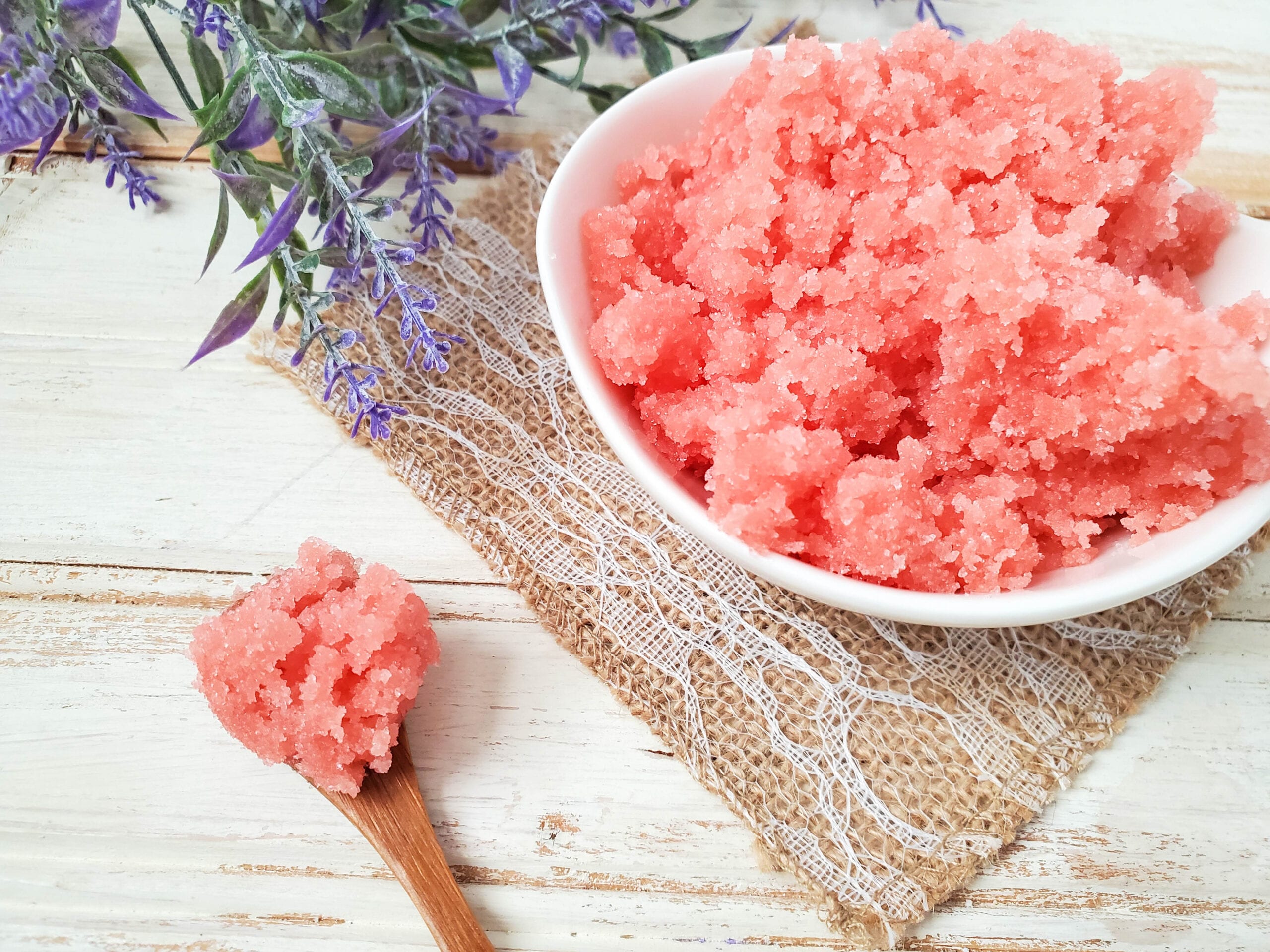 peach mango sugar scrub recipe