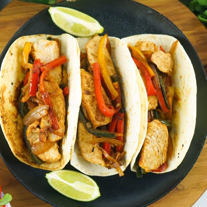Easy Skillet Chicken Fajita Recipe