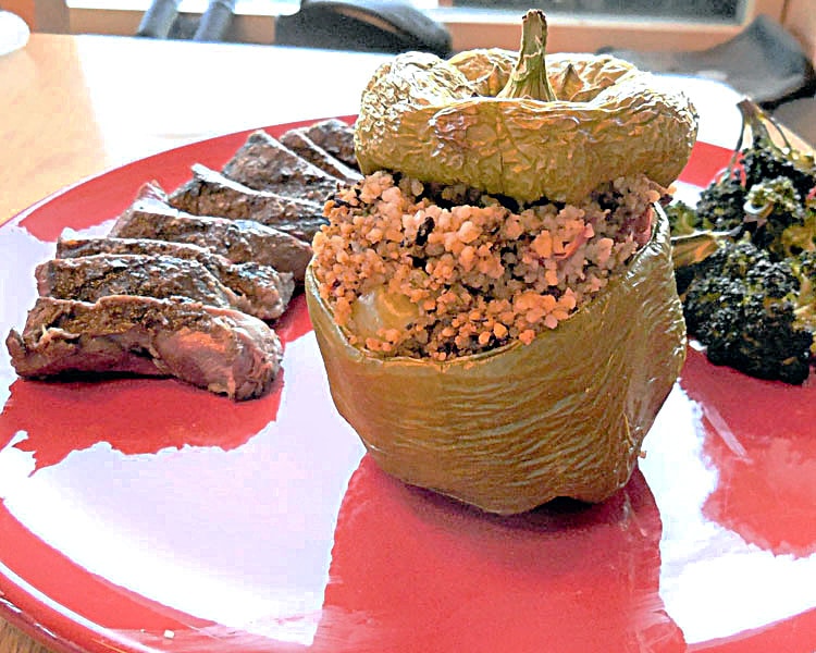 couscous stuffed peppers