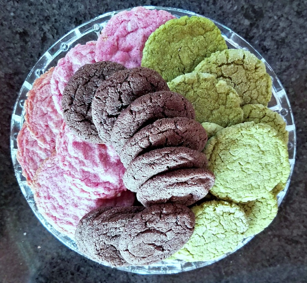 colorful sugar cookies, sugar cookies, sugar cookie recipe, chocolate sugar cookies