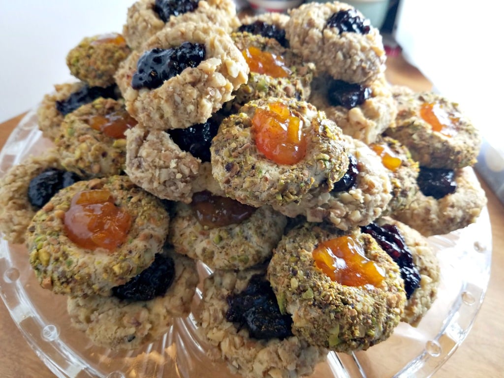 Thumbprint Cookies, classic cookies, classic cookie recipes, Christmas cookies, baking cookies