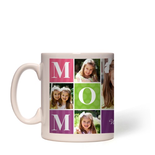 Mom Color Blocks Mug
